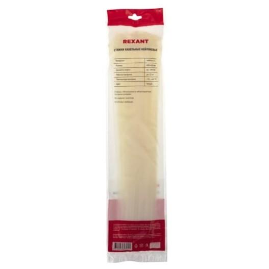 Rexant 07-0400 Хомут nylon 5.0 х 400 мм 100 шт белый