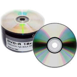 Диски СМС DVD-R 4,7 GB 16x Bulk/50 141175