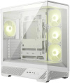 Корпус для ПК MSI MAG PANO 130R PZ White 2xUSB 3.2 Gen 1, 1xUSB 3.2 Gen2 Type-C, 3x120mm ARGB Reverse Blade Fan, 1x120mm ARGB Fan, 1 to 3 Fan PWM Splitter, Tempered Glass Window 306-7G32W21-HH9