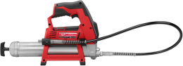 Шприц для смазки Milwaukee M12 GG-0 4933440435 для герметика, питание: аккумулятор, загрузка тремя способами: залив, картридж и всасывание, длина: 355 мм, емкость герметика: 400 мл, максимальное давление: 562 бар