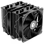 Cooler ID-Cooling SE-206-XT LGA20XX/1700/1200/115X/AM5/AM4 (8шт/кор, TDP 250W, PWM, черный, 6 тепл.трубок + медная база, 2 x FAN 120mm) RET