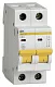 Выключатель автоматический IEK MVA20-2-063-C 63A тип C 4.5kA 2П 400В 2мод белый (упак.:1шт)