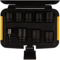 Набор ударных торцевых головок (10-27 мм; 1/2"; 9 шт.) DEWALT DT7507