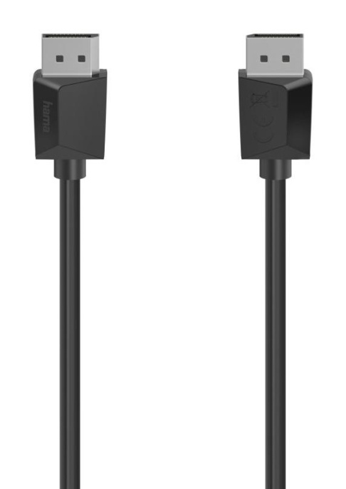 Кабель аудио-видео HAMA Ultra HD 4K v.1.2, DisplayPort m - DisplayPort m , ver 1.2, 1.5м, черный [00200696]