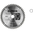 Диск пильный Elitech 1820.053300 (160мм,48зуб,дерево) 187760