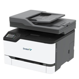 МФУ Sindoh C300 ЦВЕТ А4 принтер/копир/сканер/факс. 24 стр/мин А4 цв., 2400x600 dpi. Сканер цвет А4 до 90 изобр/мин. CPU 1ГГц, 2 Ядра, 1 Гб RAM, Ethernet, USB, Wi-Fi, старт. тонеры на 1500 отп. ч/б и цвет.