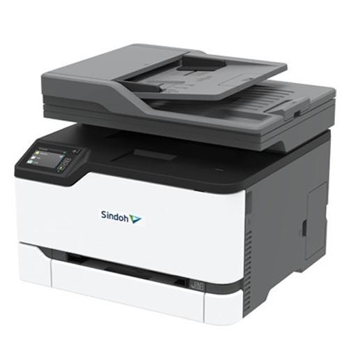 МФУ Sindoh C300 ЦВЕТ А4 принтер/копир/сканер/факс. 24 стр/мин А4 цв., 2400x600 dpi. Сканер цвет А4 до 90 изобр/мин. CPU 1ГГц, 2 Ядра, 1 Гб RAM, Ethernet, USB, Wi-Fi, старт. тонеры на 1500 отп. ч/б и цвет.