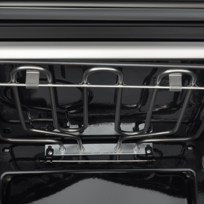 Духовой шкаф Электрический Hyundai 6009.03 WG белый стекло