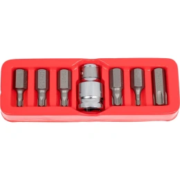 Набор специальных бит ТОRХ (7 шт, Т25-Т55) VOREL 66570