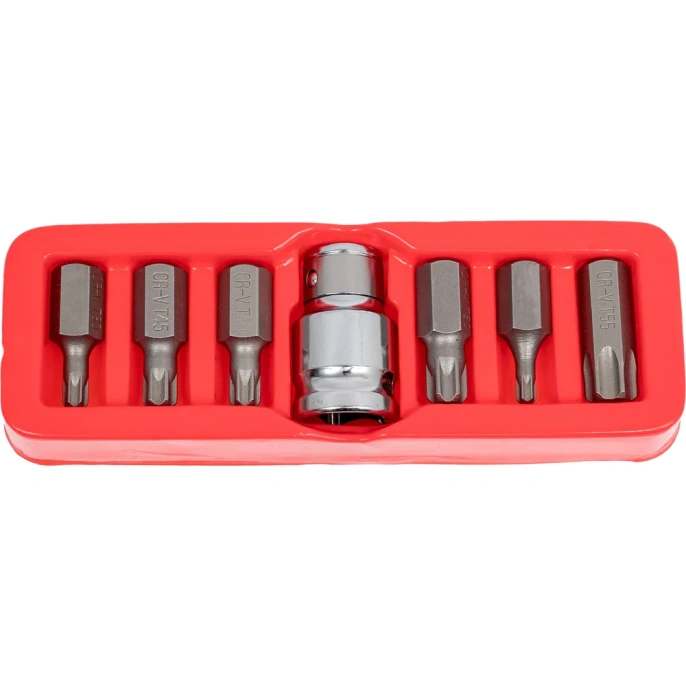 Набор специальных бит ТОRХ (7 шт, Т25-Т55) VOREL 66570