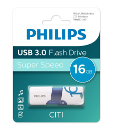 Флеш накопитель 16GB PHILIPS CITI3.0 16GB, USB 3.0 (FM16FD135B/97)