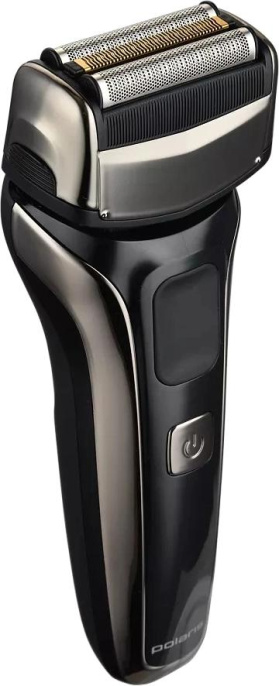 Бритва сетчатая Polaris PMF 1013RC реж.эл.:3 питан.:элек.сеть/аккум. черный/серебристый