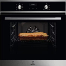 Духовой шкаф электрический Electrolux EOF5F50BX,  65л,  дверца с 2 стеклами,  нержавеющая сталь