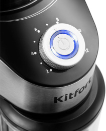 Кофемолка KitFort КТ-744,  черный