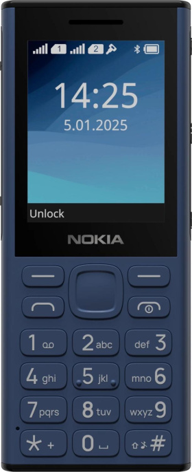 Мобильный телефон Nokia TA-1704 130 DS синий моноблок 2Sim 2.4" 240x230 GSM900/1800 Protect MP3 FM microSD max32Gb