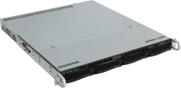Корпус Supermicro 1U 400W SuperChassis CSE-813MFTQC-R407CB для плат ATX/micro-ATX Retail