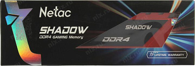 Модуль памяти Netac Shadow NTSDD4P32SP-16R DDR4 DIMM 16Gb PC4-25600