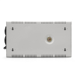 Стабилизатор напряжения настенный ExeGate Master AV-1500 (1500ВА, вход 140-260В, цифр. индикация вход/вых. напряжения, выход 220В±8%, КПД 98%, 5 уровней защиты, задержка, метал.корпус, 2*EU/Тип F(Schuko), RTL) EX291738RUS