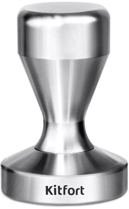 Темпер KitFort КТ-1248, для кофеварок, 1 шт, серебристый