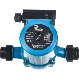 Циркуляционный насос Wester WCP 25-80G с гайками 0-18-0050