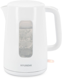 Чайник электрический Hyundai HYK-P3501 2.5л. 2200Вт белый корпус: пластик