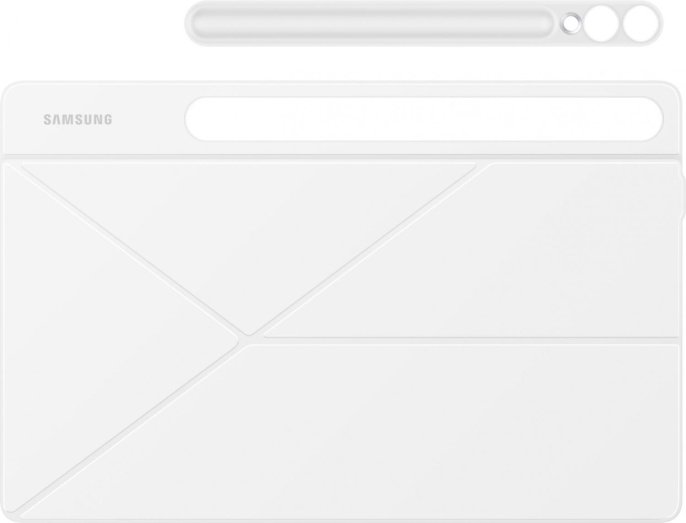 Чехол для планшета Samsung Smart Book Cover, для  Samsung Galaxy Tab S9+/S9 FE+/S10+, белый [ef-bx810pwegru]