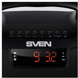 Колонка портативная Sven PS-460, 18Вт, черный [sv-015237]