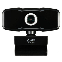 Веб-камера ACD-Vision UC500 CMOS 2МПикс, 1920x1080p, 30к/с, микрофон встр., кабель USB 2.0 1.5м, универс. крепление, черный корп. RTL {60} 551783 ACD-DS-UC500