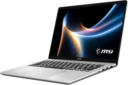 Ноутбук MSI Modern 14S AI+ G3MG-010XRU Core Ultra 7 355 16Gb SSD512Gb Intel Graphics 14" OLED FHD+ 1920x1200 без ОС silver WiFi BT Cam 9S7-14U212-010