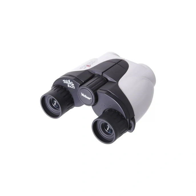 Бинокль Veber White Night 8x25 белый/черный 24696