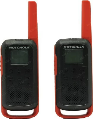 Motorola TALKABOUT T62 Red 2 порт. радиостанции (PMR446 8 км 8 каналов LCD з/у NiMH)