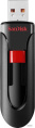 USB Flash SanDisk Cruzer Glide 32GB Black SDCZ600-032G-G35  32 ГБ, USB 3.2 Gen 1 Type-A (5 Гбит/сек), выдвижной разъем, пластик, скорость 100/20 МБ/с, цвет черный