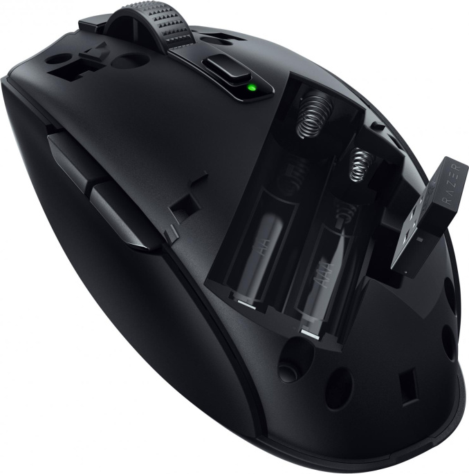 Мышь беспроводная Razer Orochi V2, игровая, Bluetooth/Радио, оптическая, USB, 18000dpi, черный [rz01-03730100-r3g1]