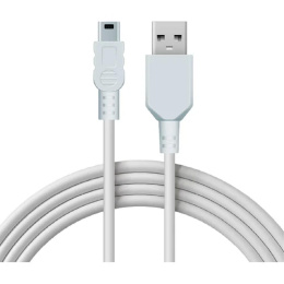 Rexant 18-1134 Кабель USB-A – mini USB, 1А, 1,8м, ПВХ, белый