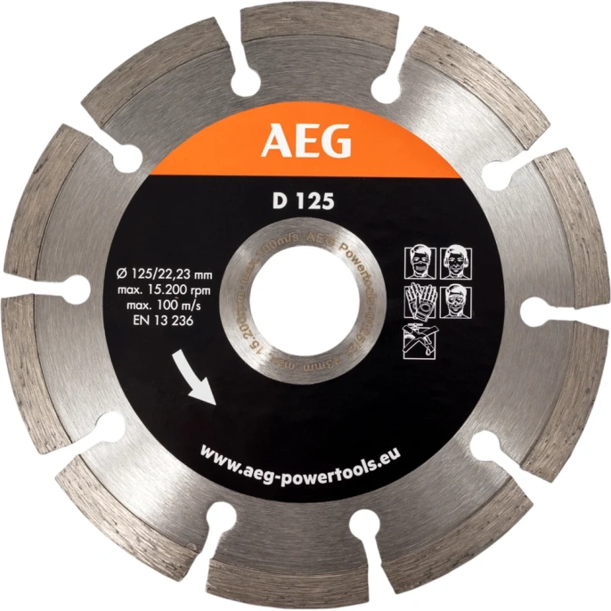 Угловая шлифмашина AEG WS10-125SK 4935451303