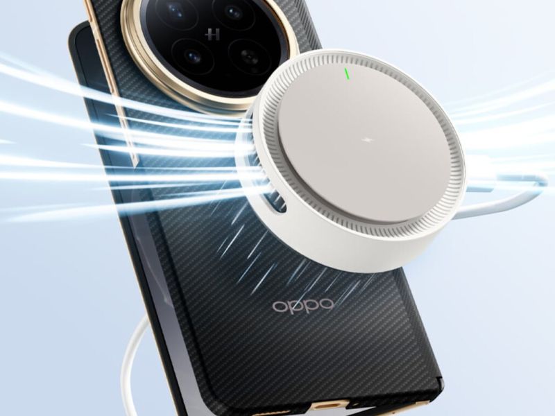 OPPO выпустила беспроводную зарядку Magnetic Turbo 2 со встроенным охлаждением смартфона