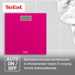 Весы напольные электронные Tefal PP1403V0 макс.150кг розовый