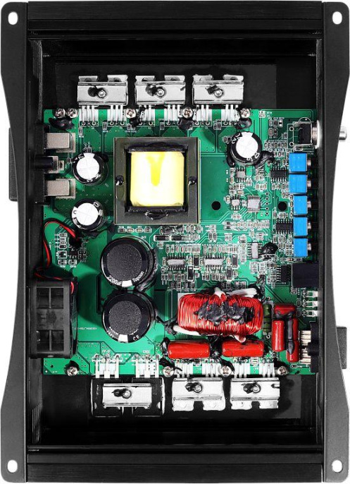 Усилитель автомобильный URAL ТТ 1.1600 Компакт,  черный