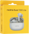 Гарнитура внутриканальные Realme Techlife Buds T200 Lite серый беспроводные bluetooth в ушной раковине 6942729003761