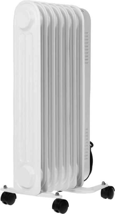 Масляный радиатор Royal Clima Piemonte ROR-P7-1500M, с терморегулятором, 1500Вт, 6 секций, 3 режима, белый