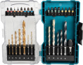 Набор бит и сверл Makita E-07054, универсальное, цилиндрический, 29шт