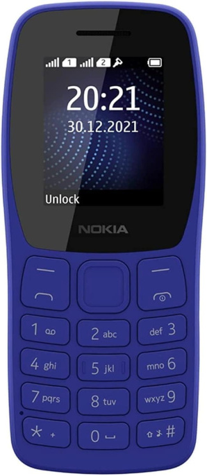 Сотовый телефон Nokia 105 DS TA-1416, синий