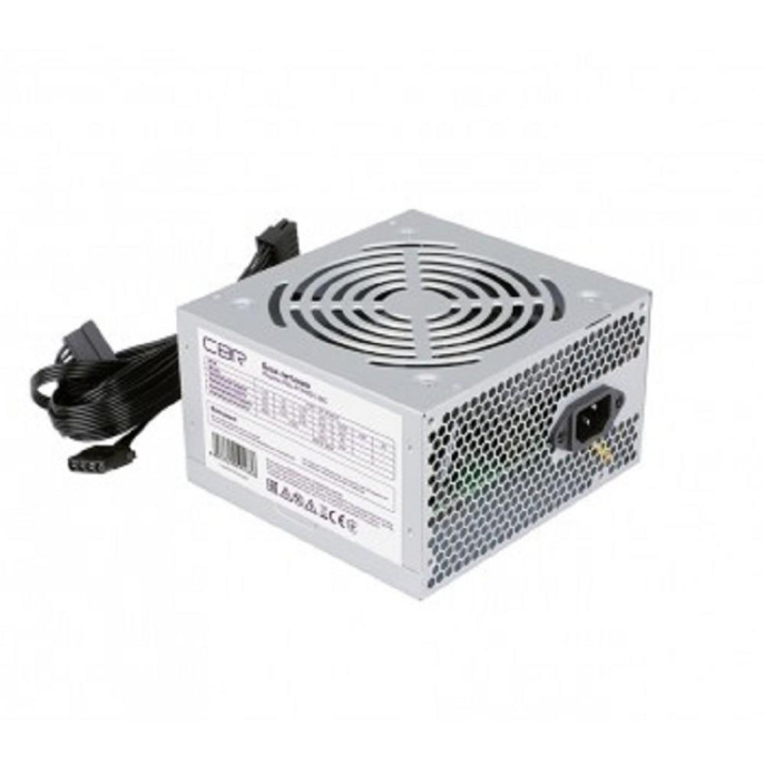 Блок питания CBR ATX 400W, 12см fan, 24pin/1*4pin/1*IDE/2*SATA, кабель питания 1.2м, черный [PSU-ATX400-12EC] OEM