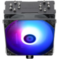 Кулер для процессора/ CPU Cooler Thermalright Burst Assasin 120 ARGB 4-pin PWM, 154mm, Ni/CU, 6x6mm, ARGB, 1x120mm, 66.17CFM, 25.6dBA, 1550RPM, S: 1700, 1200, 115X, AM5, AM4 (BA120-ARGB)