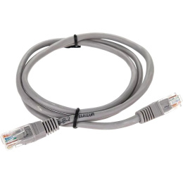 Кабель PATCH UTP CAT5E 1M GREY NA102--1M TELECOM