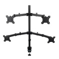 Кронштейн для монитора Filum FL-DMT004FB черный, четыре монитора, VESA: 75/100, 10-30 дюйма, до 10 кг 00-01215493