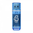 Smartbuy USB Drive 4GB Glossy series Blue SB4GBGS-B