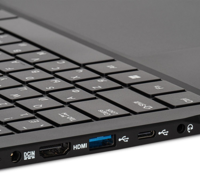 Ноутбук IRU Planio 15ING Celeron N4500 8Gb SSD256Gb Intel UHD Graphics 15.6" IPS FHD (1920x1080) FreeDOS black WiFi BT Cam 6000mAh (2140829)
