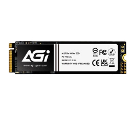 PATRIOT MEMORY Накопитель SSD AGI AI198 256GB AGI256G66AI198 M.2, PCI Express 3.0 x4, 3D TLC NAND, скорость чтения/записи: 3000/2000MB/s