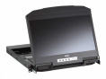 KVM консоль ATEN 18.5" Ultra Short Depth Dual Rail WideScreen LCD Console USB, HDMI / DVI / VGA, 1920x1080 CL3800NW-ATA-RG